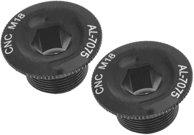 Dailygoods- Crank Arm Bouten Aluminium - 2 Stuks - Hoge Hardheid - Bevestiging - Perfecte Pasvorm - Schokbestendig - Fietsbevestiging