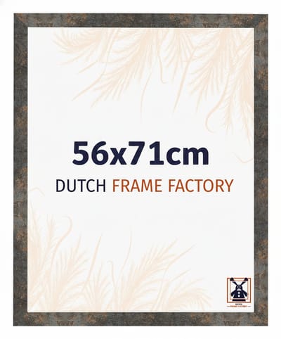 Fotolijst 56x71 cm - MDF - Geoxideerd Metaal - Benno