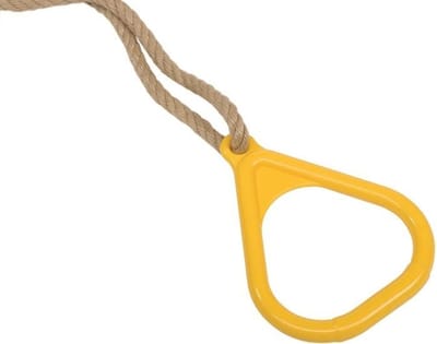 Plastic ringenset geel
