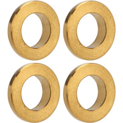 4 Pièces Joint de Vélo Haute Ténacité Résistance à la Corrosion Pas de Rouille Compact Léger Rondelle Convexe Entretoise pour Vélo Or or