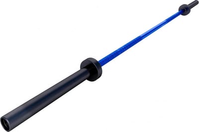 Gorilla Sports Olympische Halterstang - Halter - 50 mm - Belastbaar tot 680 kg - Blauw