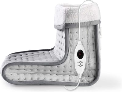 Nedis Voetenwarmer - 6 Warmte Standen - Wasmachinebestendig - Uitschakeltimer - Oververhittingsbeveiliging