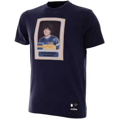 COPA - Maradona Boca Football Sticker T-Shirt - Heren - S