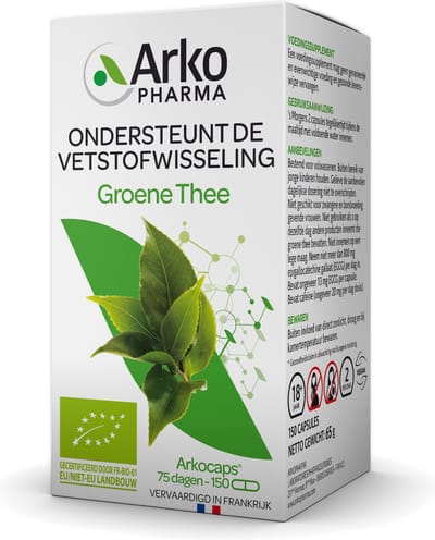 Arkopharma Arkocaps Groene Thee - 150 capsules - Voedingssupplement