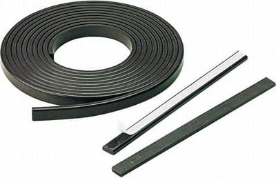 Magneetband 12.5x0.75mm 10mtr Zelfklevend