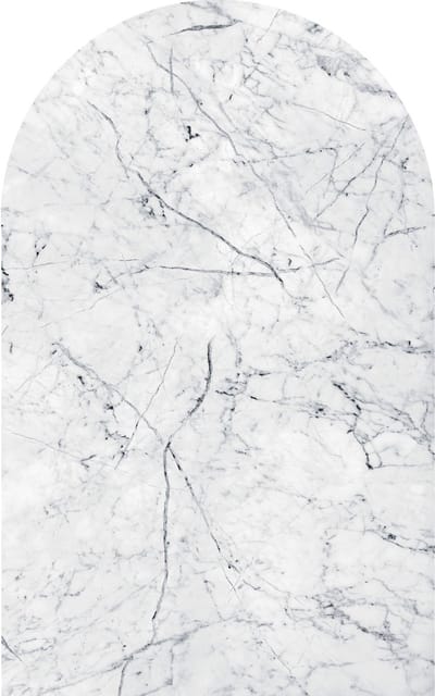 Fotobehang - Slab 127x200cm - Rond - Vliesbehang - Zelfklevend