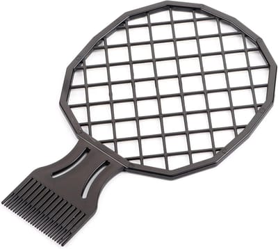 Afro Twist haarkam voor krullend haar - Draagbare kam voor mannen - Kapsel accessoire voor golf en krullen.
