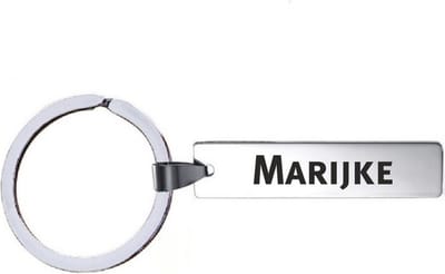 Sleutelhanger Met Naam - Marijke - RVS