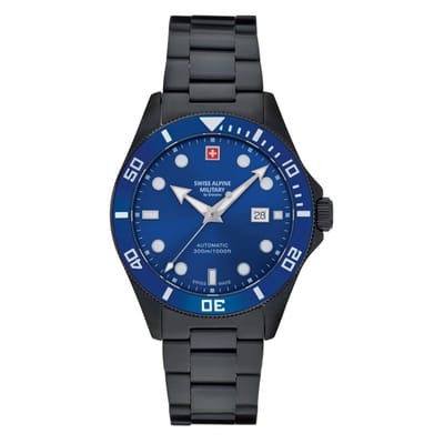 Swiss Alpine Military - 7095.2175 - Polshorloge - Heren - Automatisch - Deep Sea