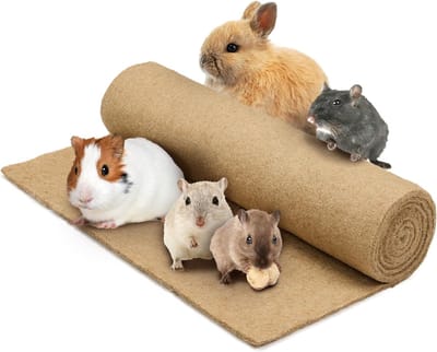 Famanu - Hennepstrooisel 40x100 cm voor kooibodem van konijnen en hamsters