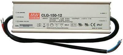 LED driver IP67 transformator 12v 11A VDC 150W