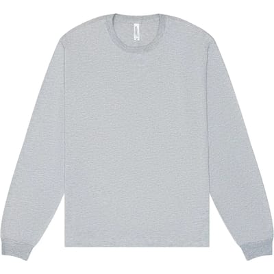Bella+Canvas Unisex Heavyweight Long Sleeve Tee CV3511 - Athletic Heather - XS