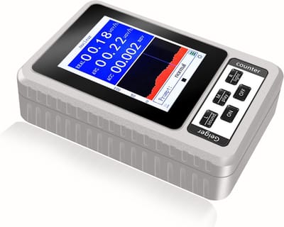 Radioactieve stralingsdetector - Nucleaire stralingsmeter - radioactiviteit meten - beta gamma en röntgenstraling (x-ray) meten - Geigermüller meter - Radioactief stralingsmeter