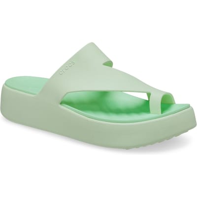 Crocs Getaway Platform Thermoplastische Dames Sandalen In Jade Tint