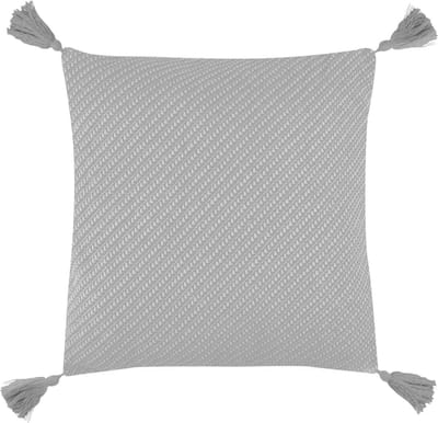 Homla - Kussenhoes - Katoen - 45 x 45 cm - Grijs