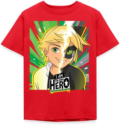 Miraculous I Am My Own Hero Adrien Cat Noir T-Shirt Kinderen