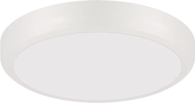 NASTIA - Led Plafondlamp - Wit kleur - opbouw- inbouw lamp - 18w - CCT - Aanpasbare licht kleuren 3000K,4000K,6000K - 1930Lumen - Rond - 225 mm