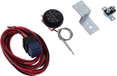 Jhubersproducts - Radiator Ventilator Thermostaat Set - Auto Accessoires - 21 stuks - Thermostaat Kit - Draad Kit - Geschikt voor Auto's