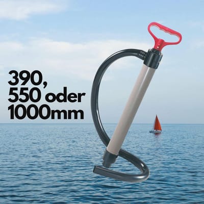 Aspirerende en persende bilgepomp 550 mm