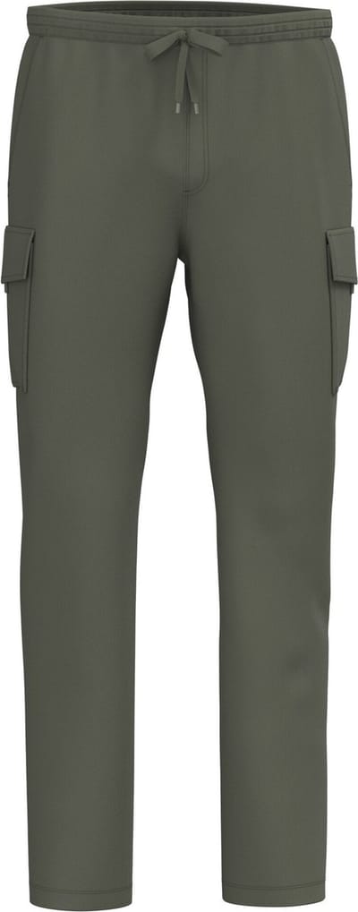 Native Spirit Ecologische verwassen heren cargoshort in French Terry NS777 - Washed Organic Khaki - L