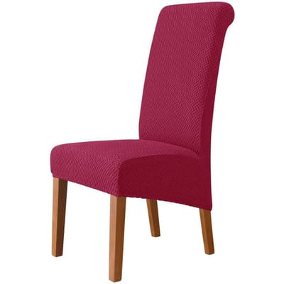 Verdikte Hoge Rug Stoelhoes Grote Kantel Huis Hotel Modern Minimalistisch Elastisch Universeel Eendelig Eettafel en Stoelhoes 38*4*18 cm