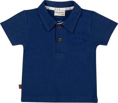 Frogs and Dogs - Piqué Polo | Twilight blue - Katoen - Maat 50/56