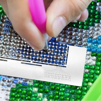 Candala accessoires voor diamant schilderen met 8 stuks – praktische tools voor diamond painting liefhebbers