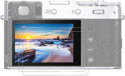 Allecto - Gehard Glas Schermbeschermer - 2 Pack - Ultradun en Onbreekbaar - HD - Anti-bel - Geschikt voor Fujifilm Camera's - Model X-T50/X-T30