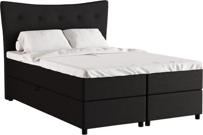 Tweepersoonsbed Nevada 140 x 200 cm tweepersoons met hoogwaardige Bonell-matras en topper