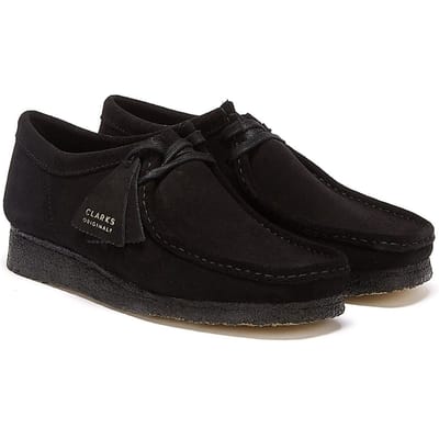 Clarks Originals Wallabee herenschoenen - (Zwart)