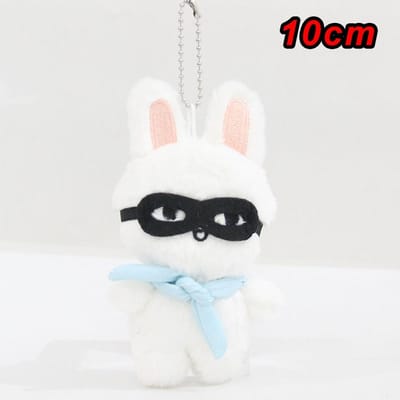 70Style Skzoo Pluche Sleutelhanger Kawaii Skzoo Sleutelhanger Stay Pluche Cartoon Knuffeldier Pop Kawaii Speelgoed Kamer Decoratie Kinderen Cadeau 8pcs black