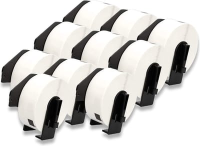 Brother DK-11201 - Labels Wit 10-pack - Huismerk Compatible - Geschikt voor Brother P-Touch QL1050 Brother P-Touch QL1050A1 Brother P-Touch QL1050N Brother P-Touch QL1050NA1 Brother P-Touch QL1060 Brother P-Touch QL1060N Brother P-Touch QL500
