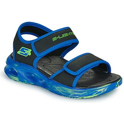 Skechers S Lights-Sola Glow Zandal-Fus - Jongens Sandalen - Zwart