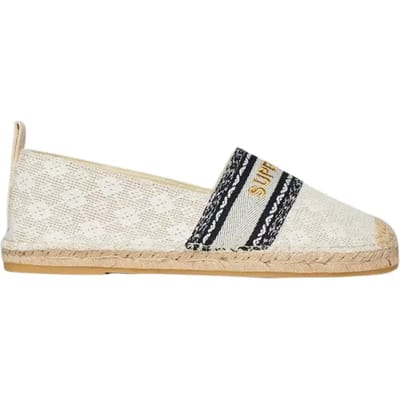 Superdry - Canvas espadrilles met overlay - Dames - Espadrilles