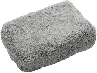 Microvezelspons Dubbel – 22x15x6 cm – Voor zachte, krasvrije reiniging met twee werkzijden voor effectief wassen en vuilverwijdering