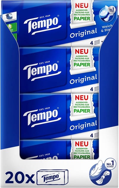 Originele Witte Zakdoeken – Sterke en Absorberende Gezichtsweefsel
