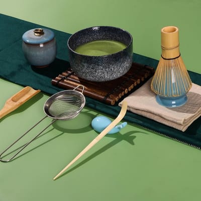 Lexium matcha starterkit -matcha set - matcha kit - matcha thee kit - matcha - matcha klopper - matcha whisk - matcha kom - matcha poeder - matcha thee set -
