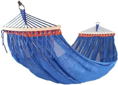 Hangmat Camping - Schommel Bed - Outdoor Recreatie - Dubbele Persoon - 1.0 Gram - Blauw