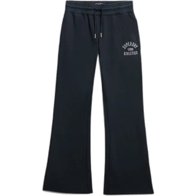 Superdry Athletic Print Flare Joggingbroek Blauw Grootte: 38