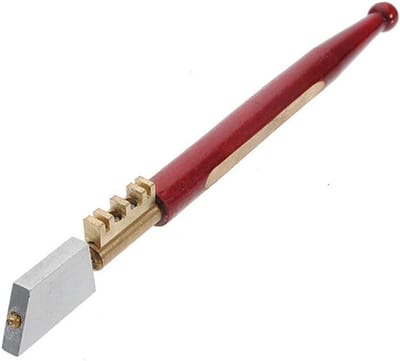 Glas snijder met diamantpunt van 175 mm, ideaal snijgereedschap voor glasbewerking en hobbyprojecten