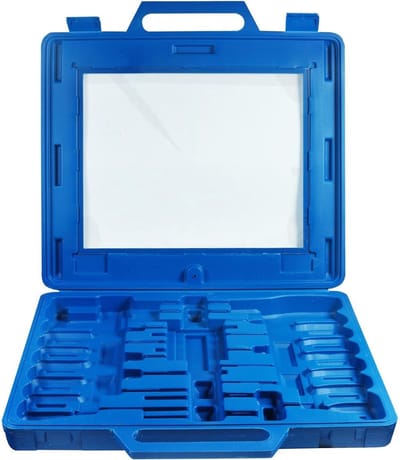 Lege koffer 31541L-CASE Professional