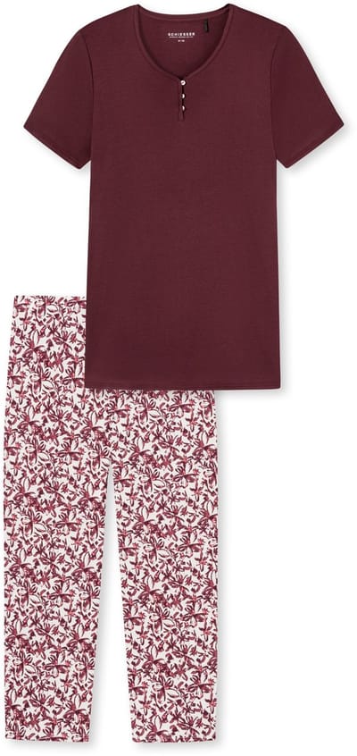 SCHIESSER - Pyjama 3/4 - Dames - Slaap broeken