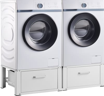 Wasmachine sokkel dubbel Heyen verhoger met lades