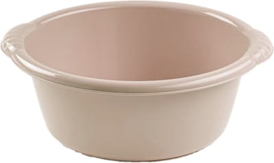 Plasticforte Afwasteiltje - rond - 25L - taupe - kunststof - afwasbak - 54 x 21 cm