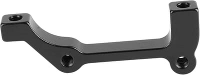 Schijfremhouder Fiets - Remmontage Adapter - Veilige Remmen - Duurzaam Aluminium - 10.3x3.4x1.1cm - Zwart