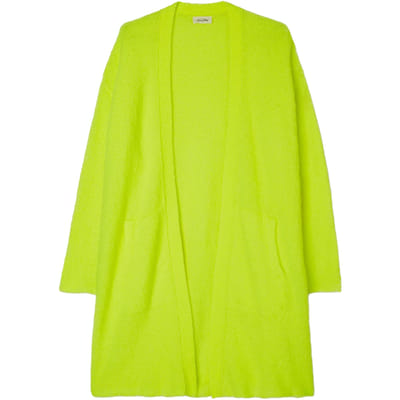 American Vintage Mid-length Vest Jaune Fluo Maat: S | Lichte Jassen Outlet | Dames