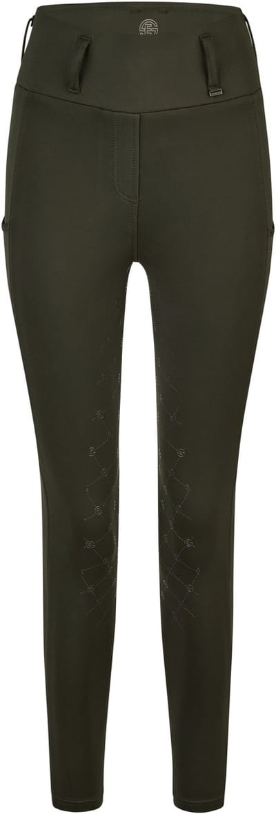 Eskadron Paardrijlegging Eskadron Dynamic Flex Full Grip Donkergroen - XS