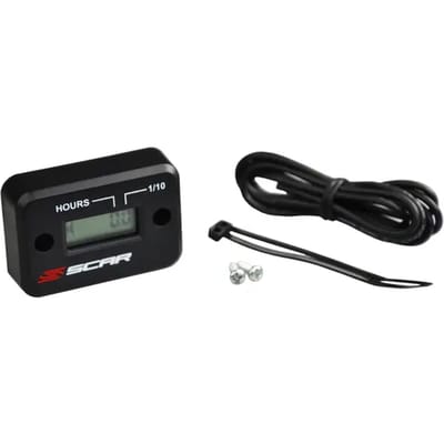Wired Motoruurmeter met Velcro Scar