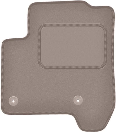 Beige bestuurdersmat voor: Citroen C3 Picasso minivan (2008-2017)