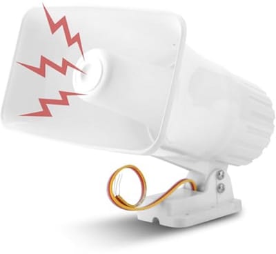 150dB Elektronische Alarm Sirene voor Binnen en Buiten - Veiligheidssysteem